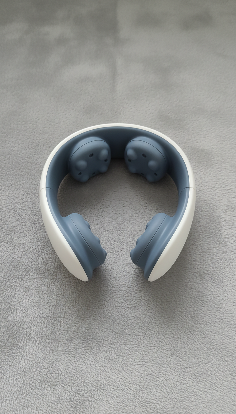 Masajeador de Cuello EMS Inteligente - diseño ergonómico